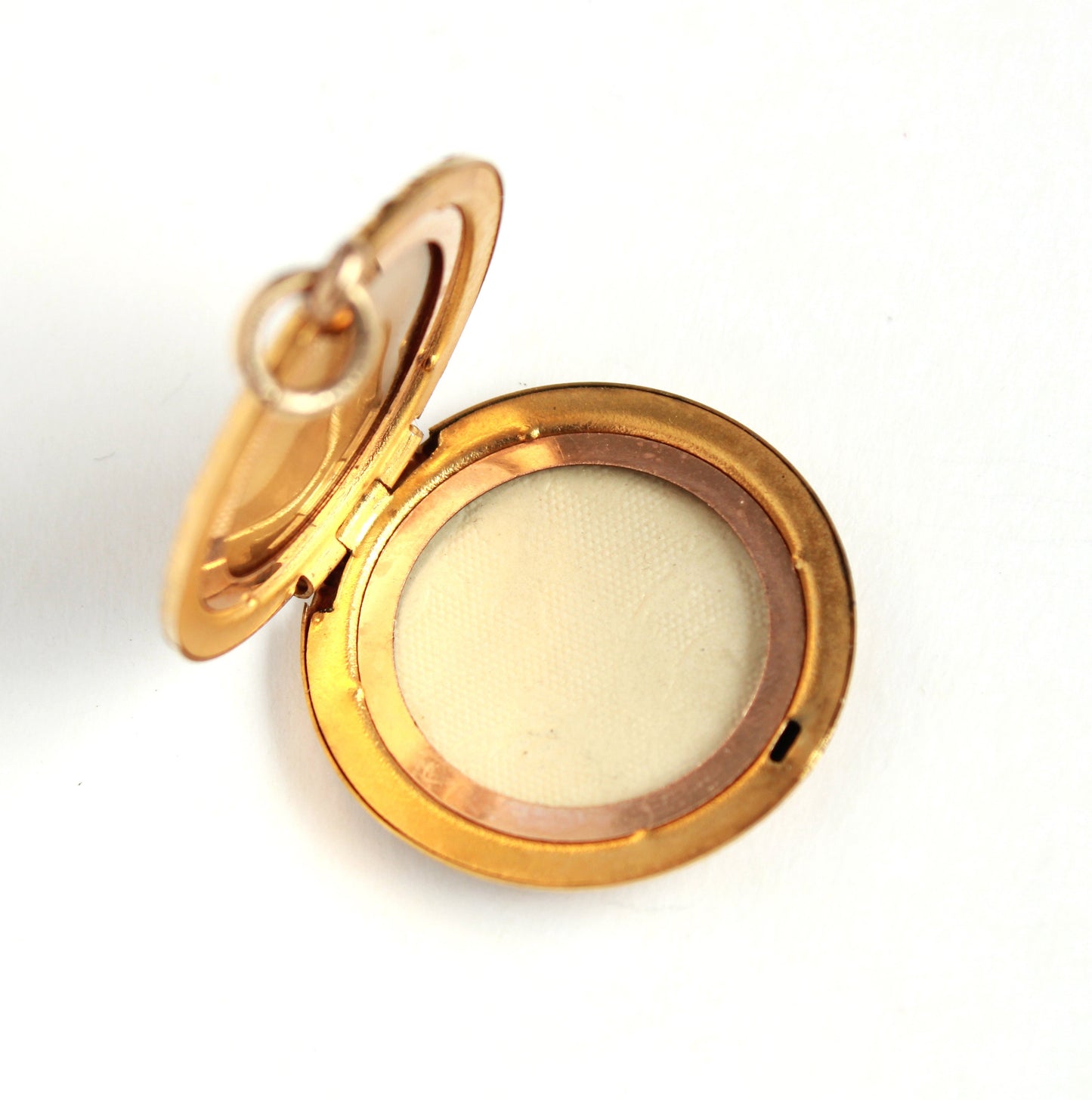 Antique Victorian hinged locket in 9k Rose Gold - fk gems