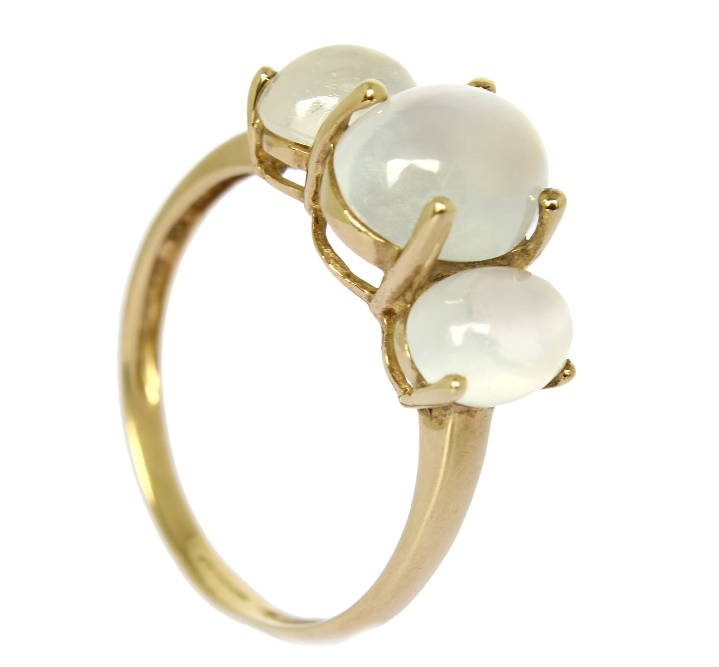 Moonstone Gold Ring Size 7 US (N 1/2 UK)